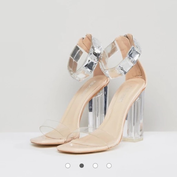 BRAND NEW Public Desire clear heels - Picture 2 of 8
